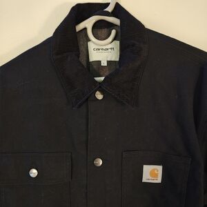 Carhartt WIP Michigan Blanked Lined Chore Coat - Size L